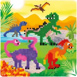 Playbox Perlesæt - Dinosaurer, 2.000 stk| Kreativ Leg