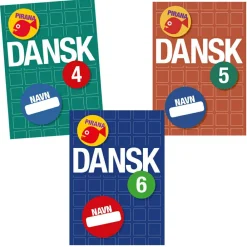 Pirana træningshæfte - Dansk: 4.-6. kl.|Børn Sprog & Leg|Skolesjov