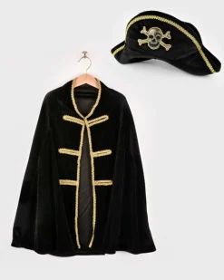 Den Goda Fen Piratkappe- og hat, str. 3-8 år| Fastelavn|Udklædningstøj