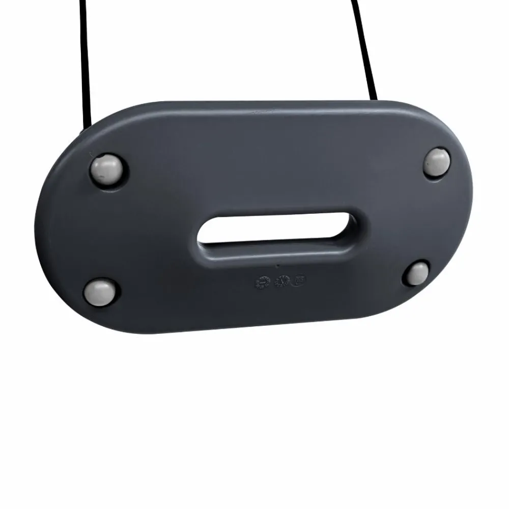 DICE Plastgynge 45 x 24 cm - Antracit (sort reb)| Gynger