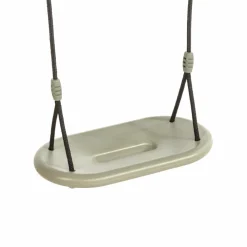 DICE Plastgynge 45 x 24 cm - Salviegrøn (sort reb)| Gynger