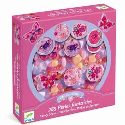 Djeco Plastperler - Sommerfugle, 285 stk| Påske|Lav Selv Smykker