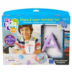 Learning Resources Playfoam - Form & lær alfabetet| Skolesjov|Kreativ Leg