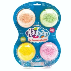Learning Resources Playfoam 4-pak - Glitter| Taktil / Følesans|Kreativ Leg