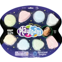 Learning Resources Playfoam 8-pak - Glow in the dark| Taktil / Følesans|Kreativ Leg