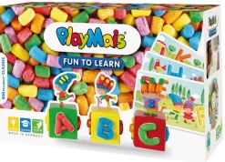 PlayMais Classic Fun To Learn - ABC, 500 stk| Økologisk Eller Bæredygtig|Sprog & Leg