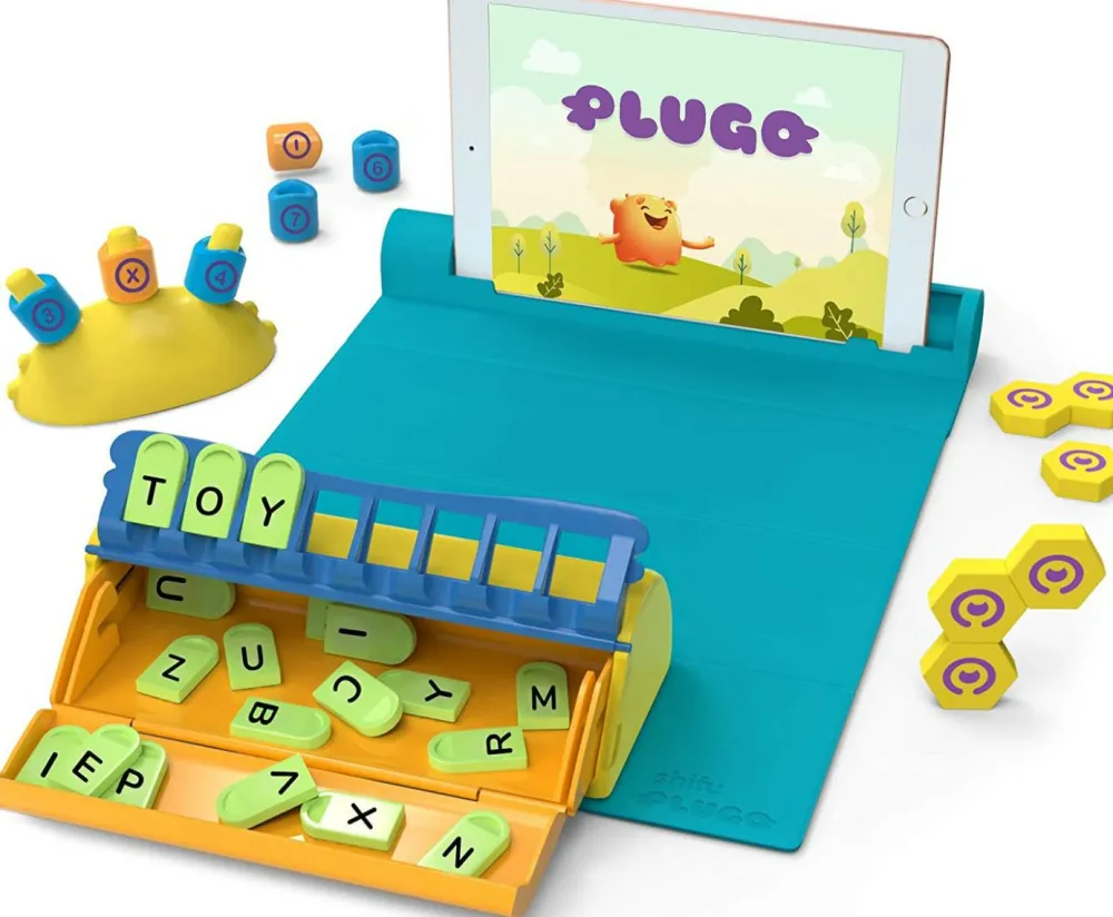 playshifu Plugo STEM - Interaktiv læring 3-i-1| Stem Læringslegetøj|Sprog & Leg