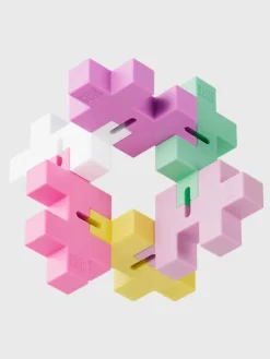 Plus-Plus - HEXEL Bubblegum| Taktil / Følesans|Ro & Fordybelse