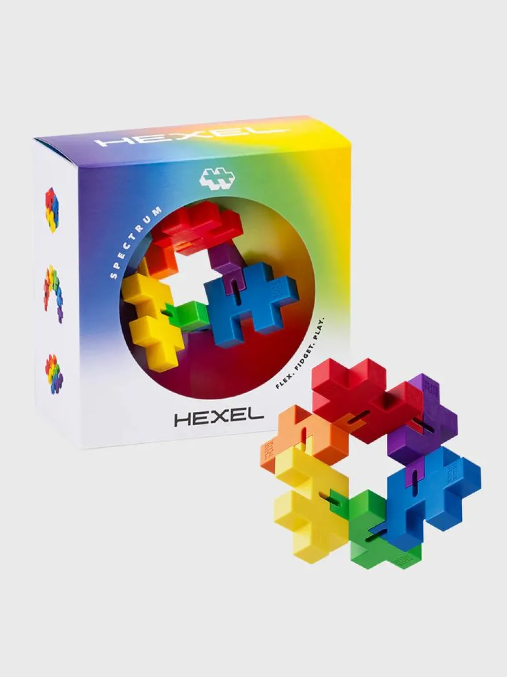 Plus-Plus - HEXEL Spectrum| Taktil / Følesans|Ro & Fordybelse