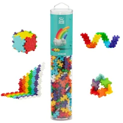 Plus-Plus i rør - Rainbow Mix, 240 stk| Bygge- & Træklodser
