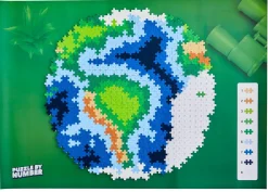 Plus-Plus - Puzzle By Number, Jorden 800 stk| Puslespil