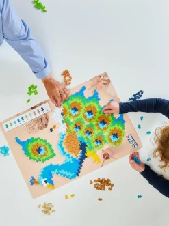 Plus-Plus - Puzzle By Number, Påfugl 800 stk| Puslespil|Byggesæt