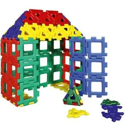 Polydron Large, 40 dele| Byggesæt|Tumlinge Legetøj