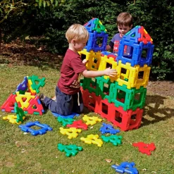 Polydron Large, 80 dele| Byggesæt|Tumlinge Legetøj