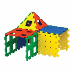 Polydron XL, 24 dele| Tumlinge Legetøj|Byggesæt