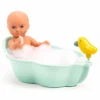Djeco Pomea dukketilbehør - Badekar| Dukker