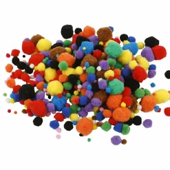 Creativ Company Pomponer (ass. farver), 42 gr.| Påske|Kreativ Leg
