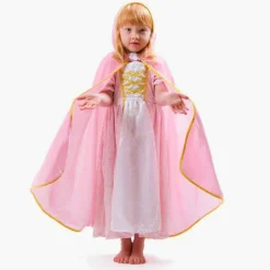 Den Goda Fen Prinsessekappe, str. 3-8 år| Fastelavn|Udklædningstøj