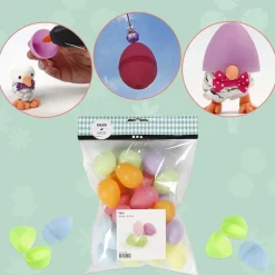 Creativ Company Påskeæg 24 stk. - H: 4,5 cm.| Påske|Kreativ Leg