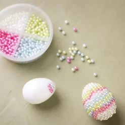 Creativ Company Påskepose - Lav Pearl Clay påskeæg, 2 stk| Påske|Kreativ Leg