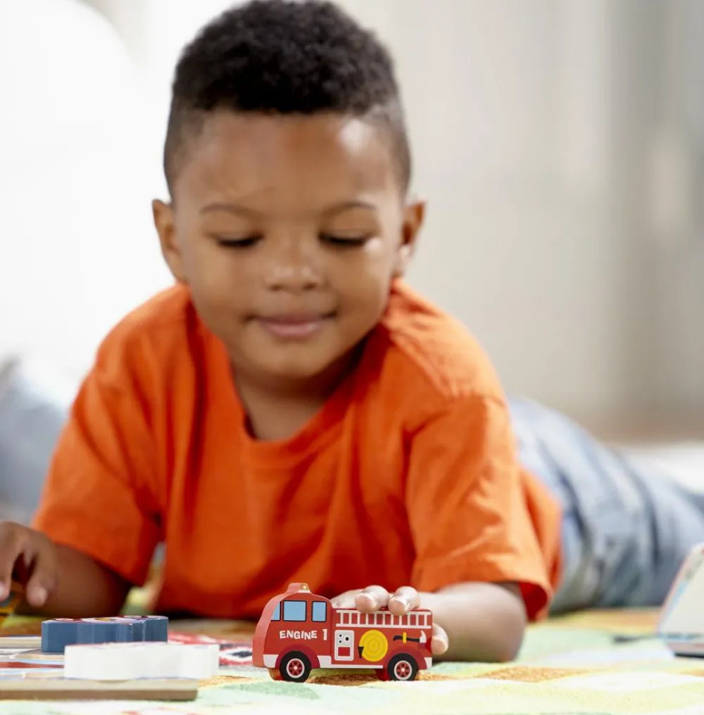 Melissa & Doug Puslespil Jumbo - Køretøjer| Puslespil|Tumlinge Legetøj