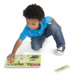 Melissa & Doug Puslespil med lyd - Zoo| Tumlinge Legetøj|Puslespil