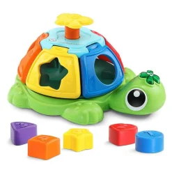 vtech Puttekasse med lyd og lys - Skildpadde| Sorterings- & Stablelegetøj|Babylegetøj