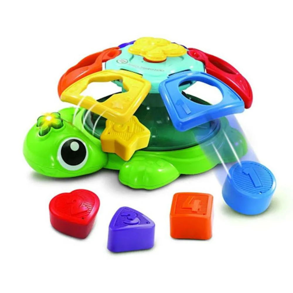 vtech Puttekasse med lyd og lys - Skildpadde| Sorterings- & Stablelegetøj|Babylegetøj