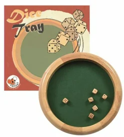 Egmont Toys Raflebakke - Inkl 6 terninger| Logik & Talforståelse|Matematik & Leg