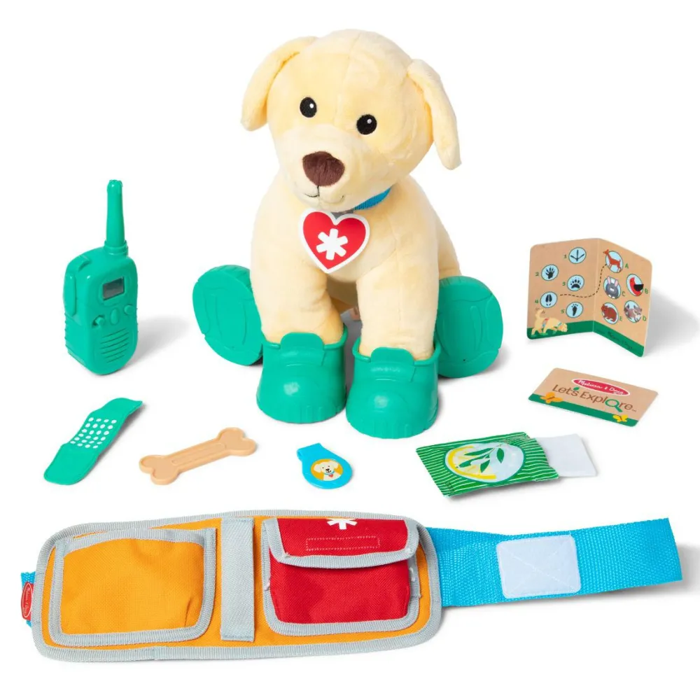 Melissa & Doug Redningshund inkl. tilbehør| Rolleleg|Bamser