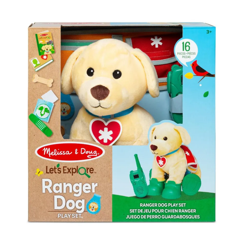 Melissa & Doug Redningshund inkl. tilbehør| Rolleleg|Bamser