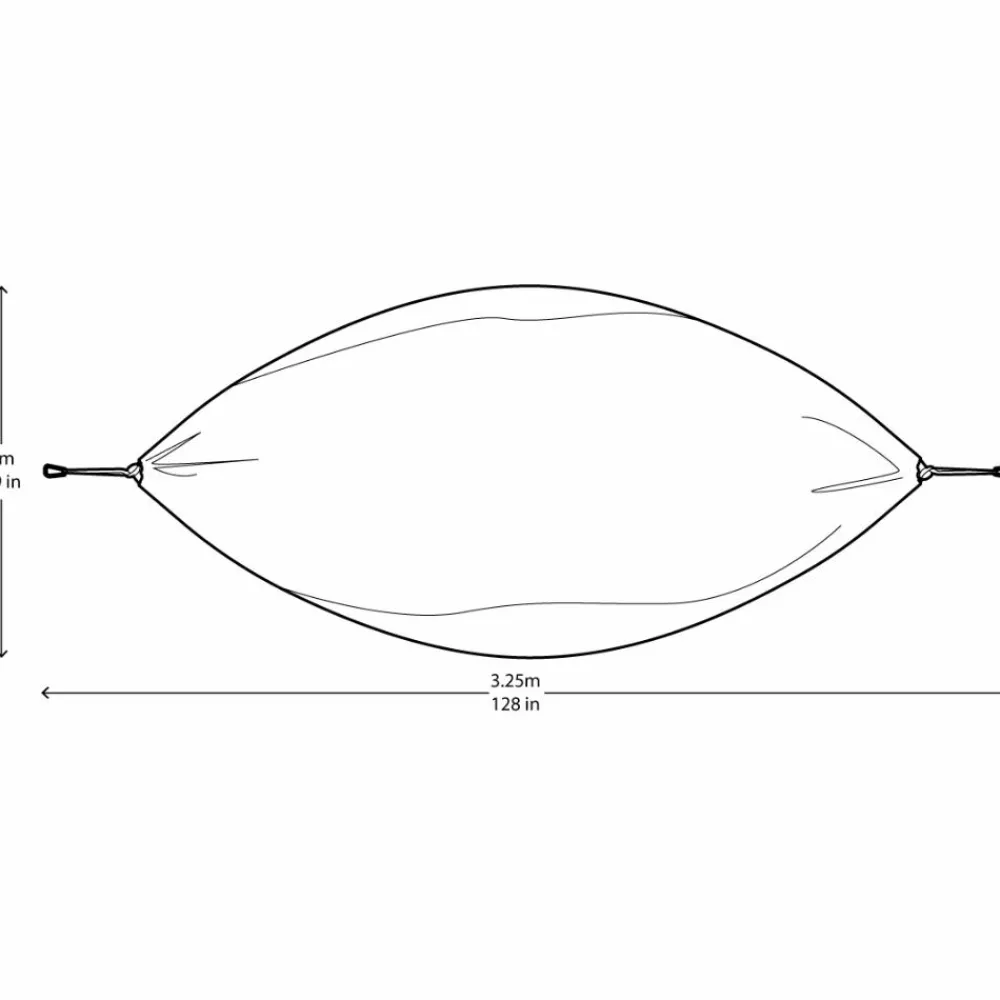 Rejsehængekøje dobbelt (nylon) - Sort|Børn Mindfulness For Børn