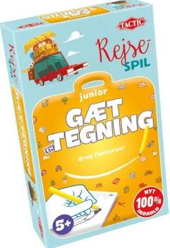 Tactic Rejsespil - Gæt en tegning, Junior| Legetøj Til Ferien