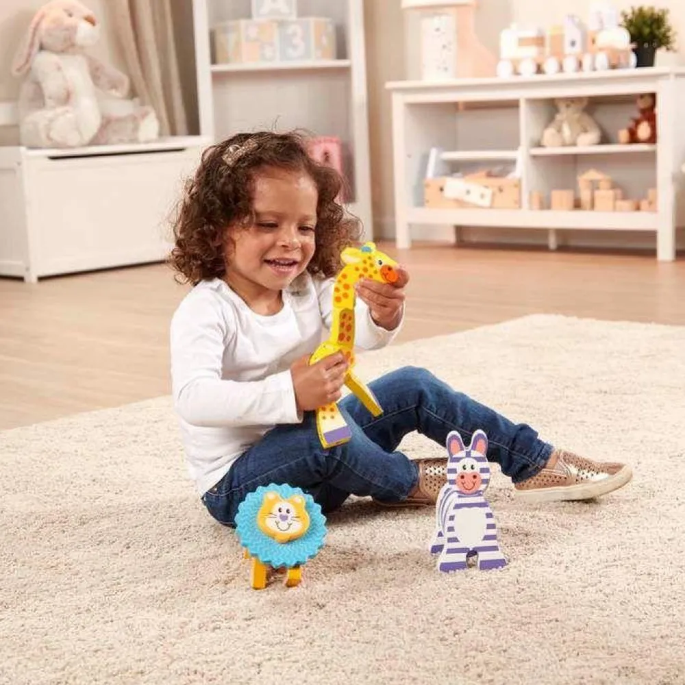 Melissa & Doug Safaridyr, 3 stk| Dyrefigurer|Babylegetøj