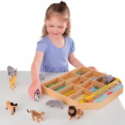 Melissa & Doug Safaridyr, 10 stk| Dyrefigurer