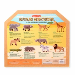 Melissa & Doug Safaridyr, 10 stk| Dyrefigurer