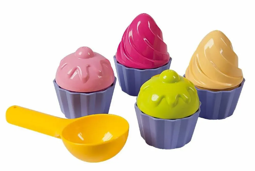 Sandforme - Cupcakes, 9 dele| Udeleg|Strand- & Sandlegetøj