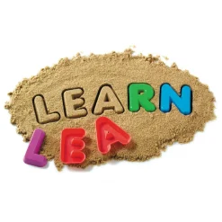 Learning Resources Sandforme - Store bogstaver, 26 dele| Udeleg|Sprog & Leg
