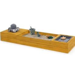 MUDDY BUDDY® Sandkasse - Space Saver, Gul| Udeleg
