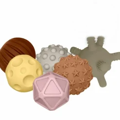 edushape Sansebolde mini - Boho Chic, 6 stk| Taktil / Følesans|Tumlinge Legetøj