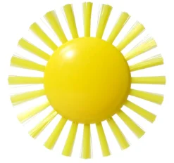 Moluk Sansebørste Pluï - Sol| Taktil / Følesans|Tumlinge Legetøj