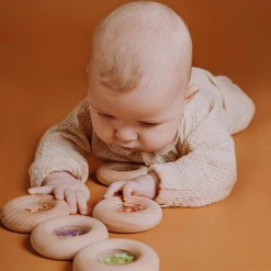 Sansedonut Ø7 cm - Vindruer|Børn Mindfulness For Børn|Tumlinge Legetøj