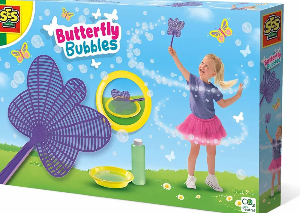SES Creative Sæbeboblestav - Sommerfugl| Udeleg