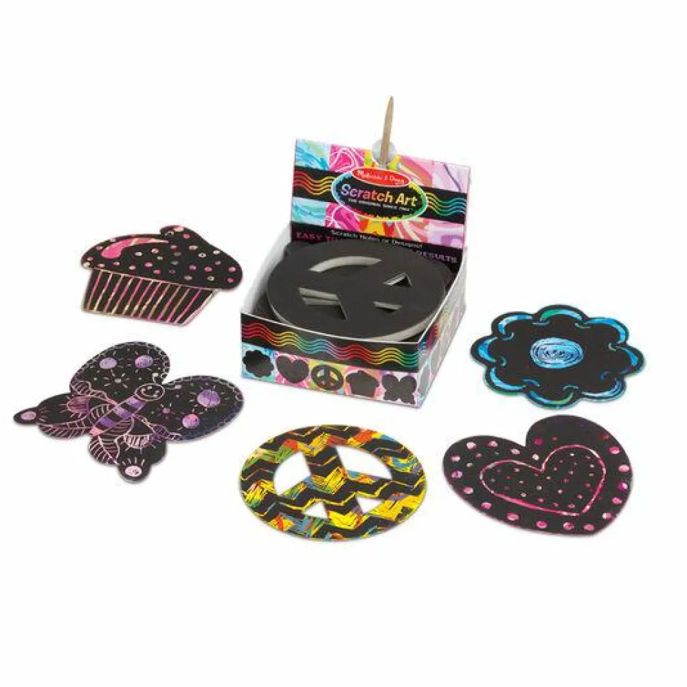 Melissa & Doug Scratch Art - Former| Tegne- & Malegrej