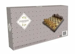 Skak (foldbar) - 37 x 37 cm| Logik & Talforståelse|Spil