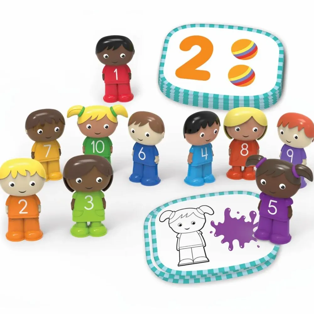 Learning Resources Skill Builders! - Lær at tælle til 10 (2 år)| Logik & Talforståelse|Sprog & Leg