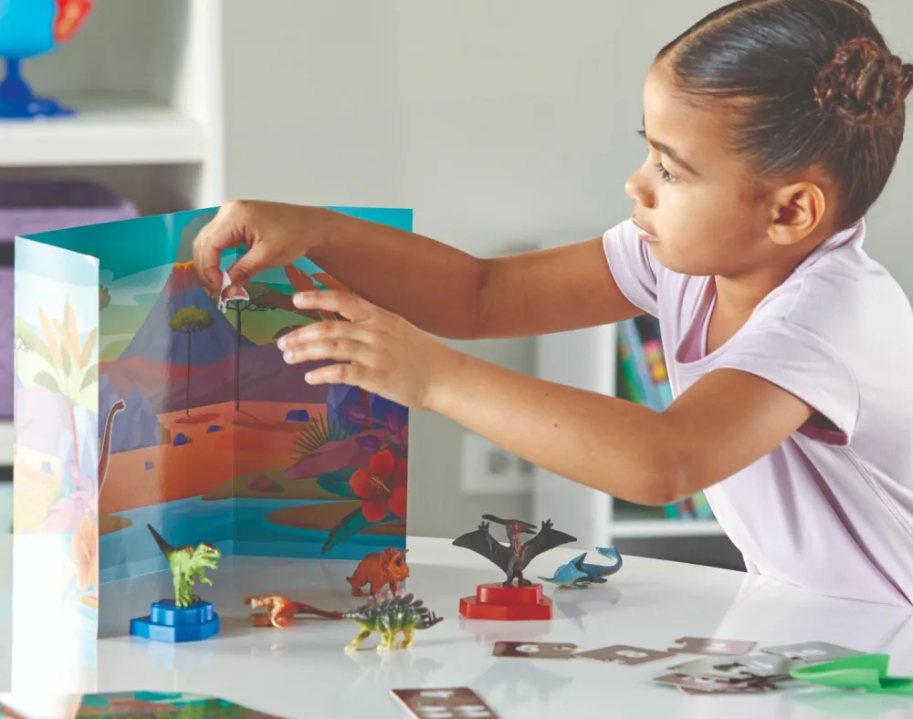 Learning Resources Skill Builders! - Lær om dinosaurer| Dinosaur Legetøj