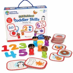Learning Resources Skill Builders! - Tal og bogstaver (A-Z) (2 år)| Stem Læringslegetøj|Sprog & Leg