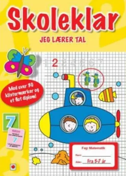 Forlaget Bolden Skoleklar - Jeg lærer tal| Skolesjov|Matematik & Leg