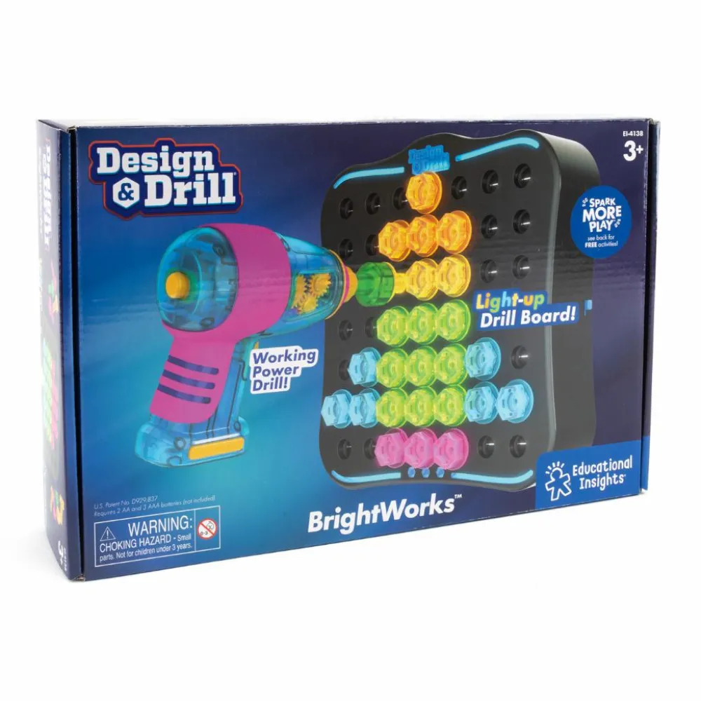 Learning Resources Skru & Design - BrightWorks| Stem Læringslegetøj|Byggesæt